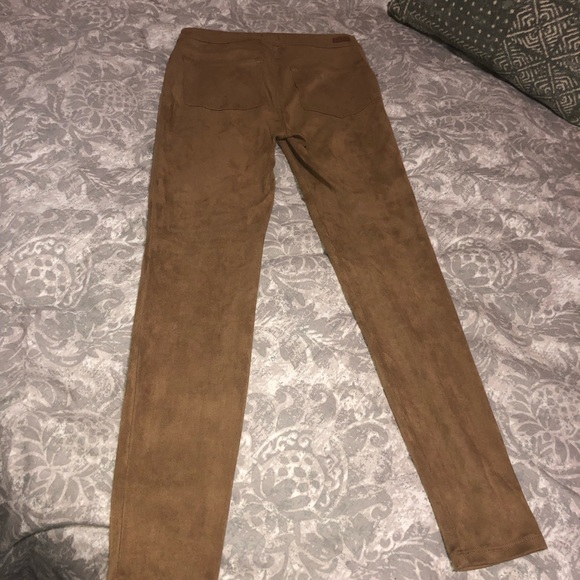 Sneak Peek Skinny Pants Camel Stretchy M NWOT - Picture 8 of 8